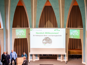 Foto der Leinwand